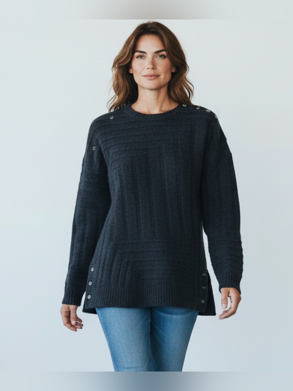 Zadig & Voltaire Kansas Oversize Sweater Knit Alpaca Wool Womens Size S